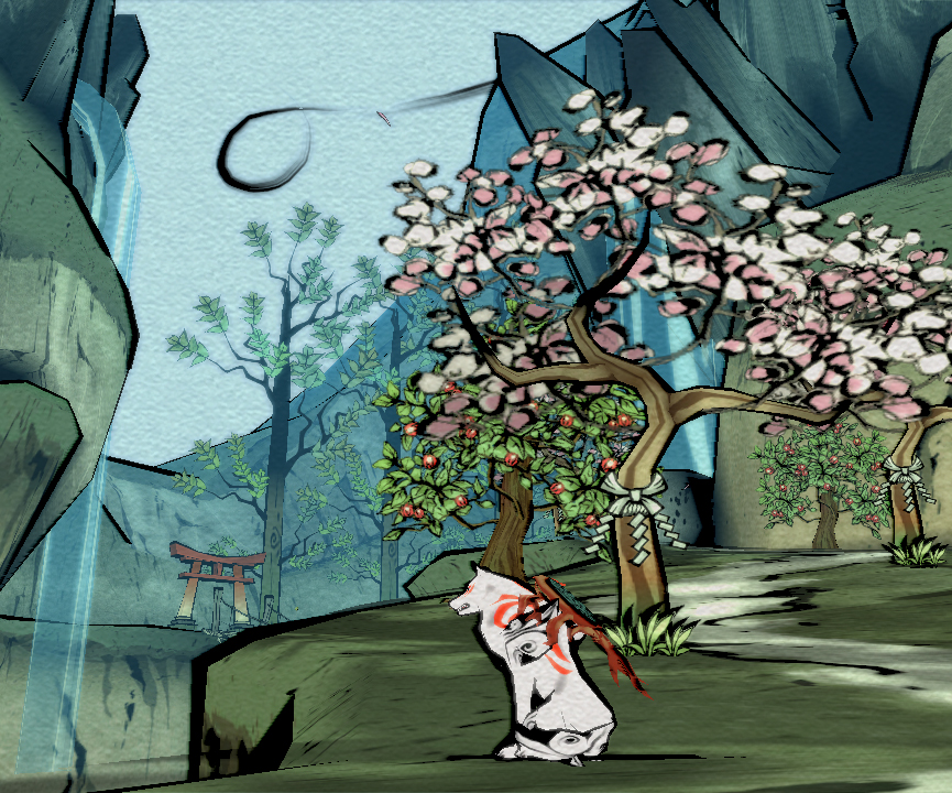 Okami Art  Okami, Amaterasu, Artwork