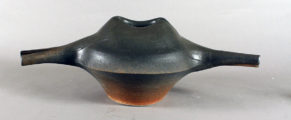 The Williamson’s Year at a Glance, 2018 – 2019 Karen Karnes, Winged Vessel, n.d., Stoneware, 10 in. x 24 3/8 in. x 14 in., Gift of Fred McBride