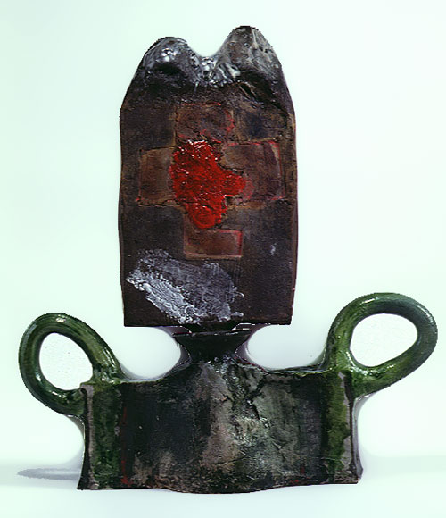 Ron Nagle: “Perfume Bottle”, 1960. Stoneware, glazed.