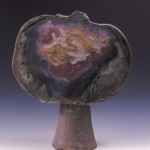 Jerry Rothman, “Sky Pot”, 1960, Stoneware, 8½in. x 25in. x 9in., Gift of Mr. and Mrs. Fred Marer.
