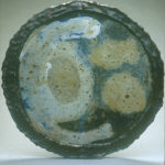 Jun Kaneko, Platter, 1965, 21 in. x 20 1/2 in. x 1 1/2 in., glazed stoneware, gift of Mr. and Mrs. Fred Marer 