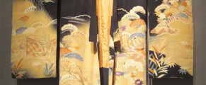Shiki: Four Seasons in Japanese Art, Jan. 30-Apr. 11, 2021 Japan Anonymous, Kimono (Woman's Robe), 1920-1940, Silk, 57 in. x 53 in., Scripps College, Claremont, CA